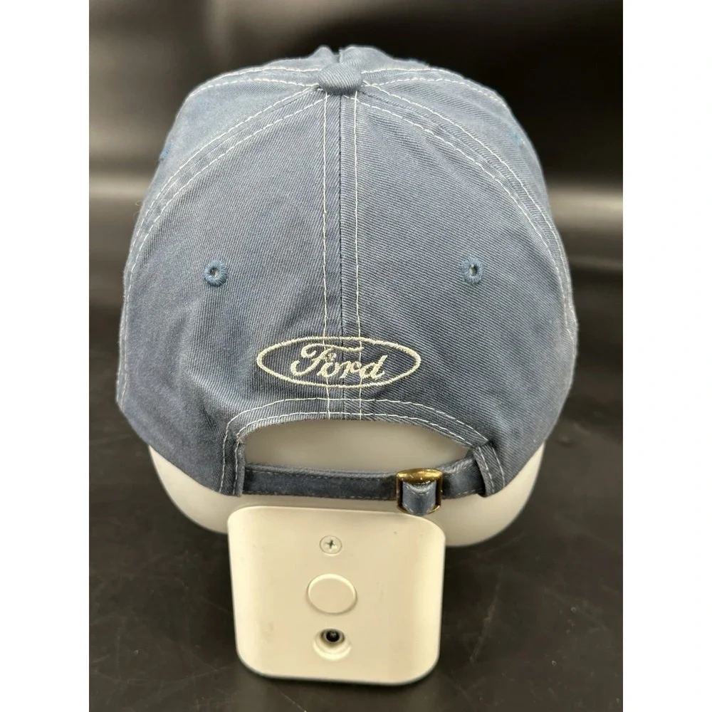 Ford Racing cap 1901 distressed blue embroidered One Size‎ strap back